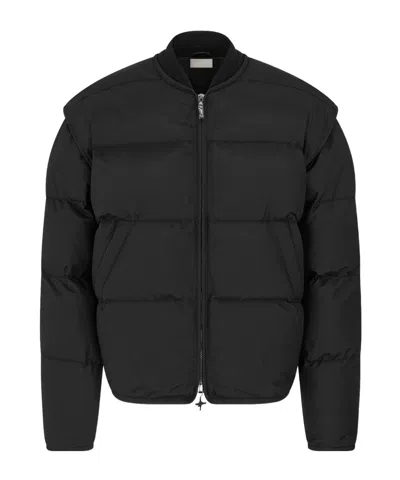 Dior Long-sleeved Cotton Clothes In Black