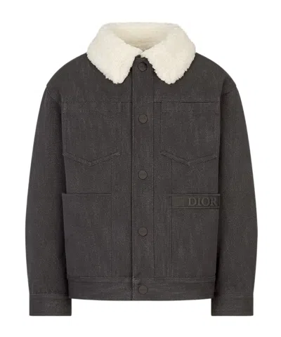 Dior Long-sleeved Cotton Clothes In Black