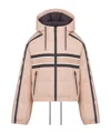 Dior Long-sleeved Hooded Cotton Suit In Nude