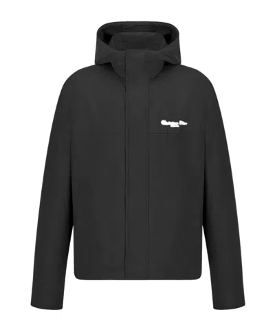 Dior Long-sleeved Jacket In Black