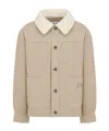 Dior Long-sleeved Jacket In Gold