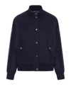 Dior Long-sleeved Pilot Jacket In Black