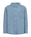 Dior Long-sleeved Shirt In Blue