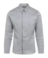 Dior Long-sleeved Shirt In Gray