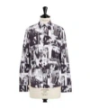 Dior Long-sleeved Shirt In Gray