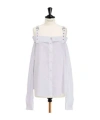 Dior Long-sleeved Shirt In White