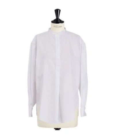 Dior Long-sleeved Shirt In White