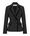 Dior Marlène Double-breasted Jacket In Black