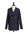 Dior Long-sleeved Suit Coat In Black