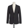 Dior Long-sleeved Suit Jacket In Black