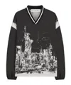 Dior Long-sleeved Sweater In Black
