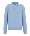 Dior Long-sleeved Sweater In Blue