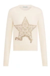 Dior Long-sleeved Sweater In White