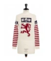 Dior Long-sleeved Sweater In White