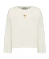 Dior Long-sleeved T-shirt In White