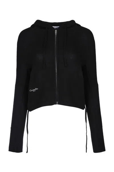 Dior Long-sleeved Tops In Black