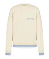 Dior Long-sleeved Wool Sweater In White