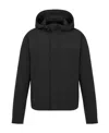 Dior Men Hooded Jacket With Iconic Embroidery In Black
