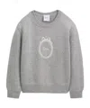 Dior Long-sleeve Wool Sweater In Multi