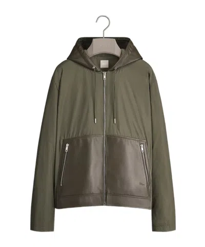 Dior Long-sleeved Casual Jacket In Multi