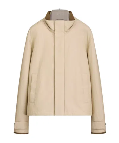 Dior Long-sleeved Casual Jacket In Neutral