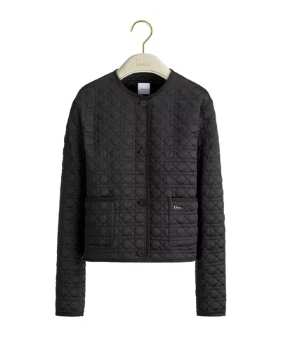 Dior Long-sleeved Jacket In Black