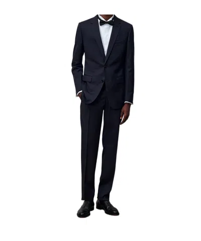 Dior Long-sleeved Suit In Blue