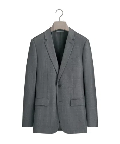 Dior Long-sleeved Suit Jacket Set In Gray