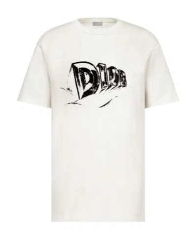 Dior Loose Version Of T-shirt In White