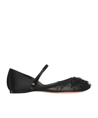 Dior Lovely-d Ballet Flat In Black