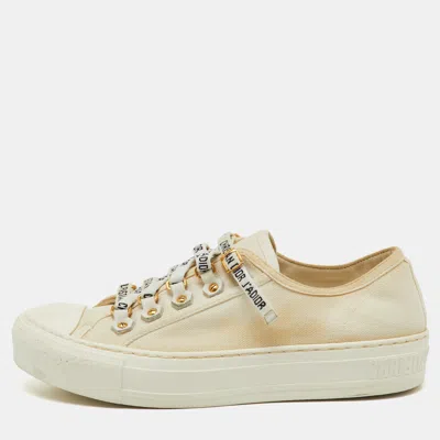 Pre-owned Dior Low Top Sneakers Size 36.5