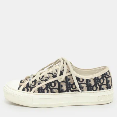 Pre-owned Dior Low Top Sneakers Size 37.5