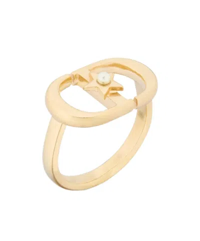 Dior Lucky 30 Montaigne Ring In Yellow
