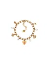 Dior Lucky Charms Bracelet In Yellow