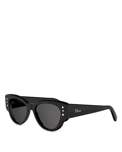 Dior Luckycharms B1i Butterfly Sunglasses, 53mm In Black