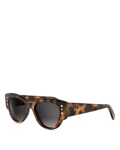 Dior Luckycharms B1i Butterfly Sunglasses, 53mm In Brown