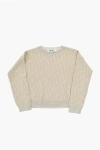 Dior Lurex Crew-neck Sweater With All-over Logo