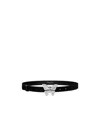 Dior Leather Belt In Black