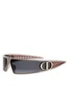Dior M1u Mask Sunglasses, 91 Mm