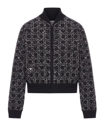 Dior Macrocannage Bomber Jacket In Multi