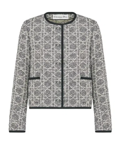Dior Macrocannage Cropped Jacket
