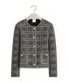 Dior Macrocannage Cropped Jacket In Multi