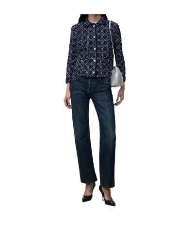 Dior Macrocannage Jacket In Black