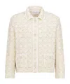 Dior Macrocannage Jacket In White