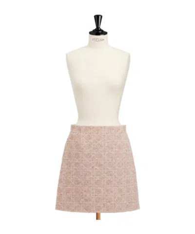 DIOR MACROCANNAGE MINISKIRT
