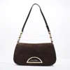 DIOR MALICE SUEDE SHOULDER BAG