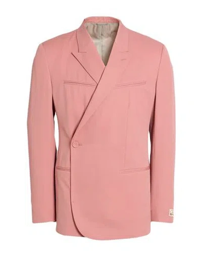 Dior Man Blazer Antique Rose Size 40 Virgin Wool In Pink
