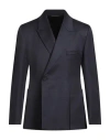 Dior Man Blazer Midnight Blue Size 38 Virgin Wool In Blue