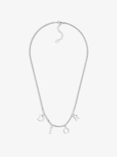 Dior Man  Man Silver Necklaces