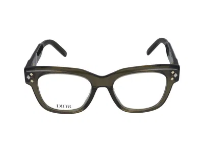 Dior Man Eyeglasses In Brown